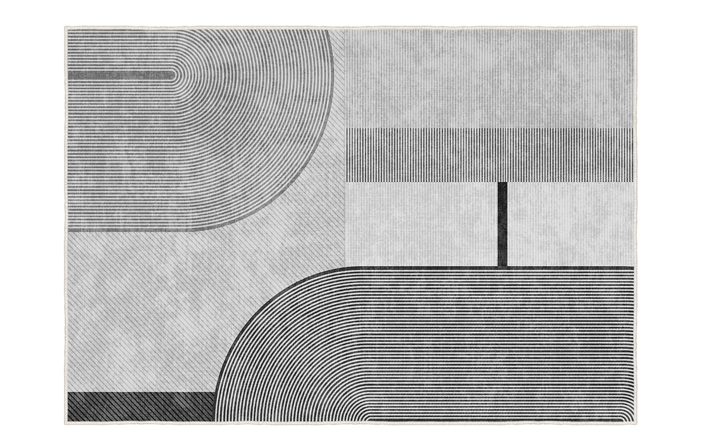 160/230 сm Covor, gri  1